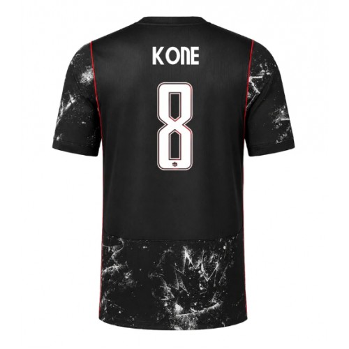 Stroje piłkarskie Kanada Ismael Kone #8 Koszulka Wyjazdowej MŚ 2026 Krótki Rękaw